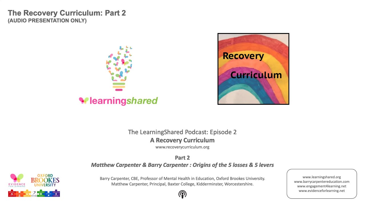 LearningShared Ep 2: A Recovery Curriculum (Part 2)