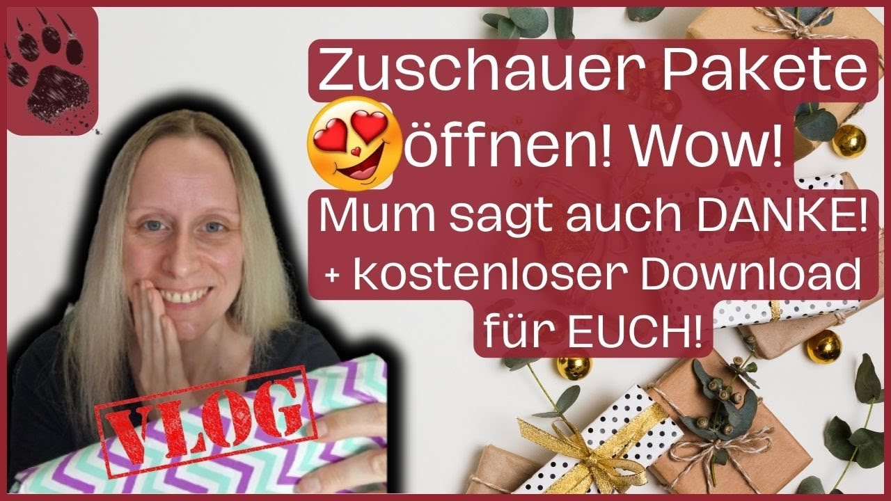 Zuschauer Pakete auspacken 😍 DANKE & Download für EUCH #umschlagmethode #budgetplanung #sparen #vlog