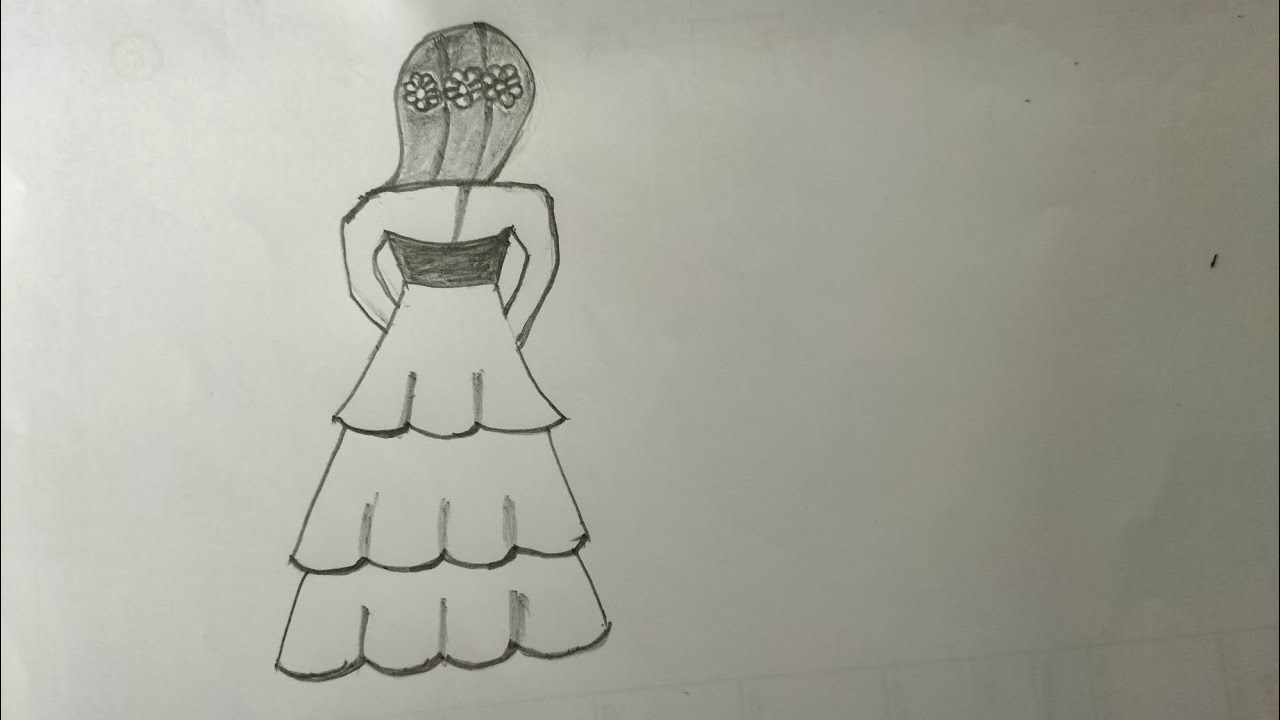 How to draw a girl | easy girl drawing|Pencil drawing 