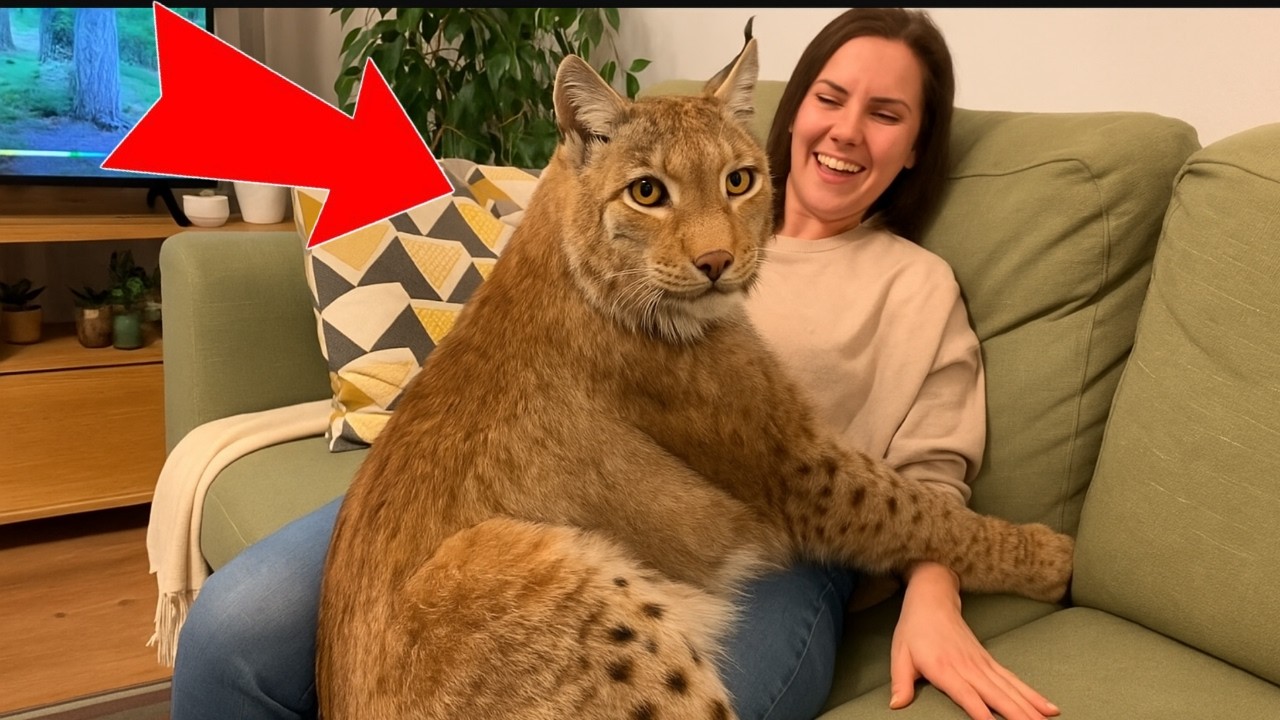 😱 Спасая горную рысь, альпинист нашел умирающего «котенка» в горах... Посмотрите на него сейчас!