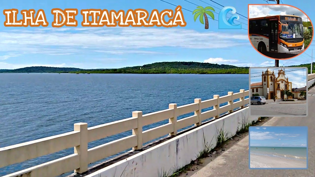 COMO CHEGAR NA ILHA DE ITAMARACÁ DE ÔNIBUS! PERCURSO VIA BR-101!