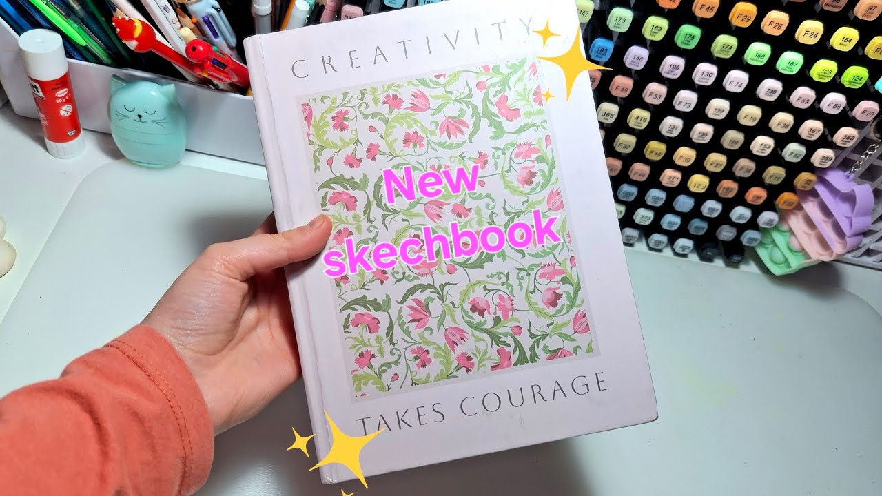 Unboxing New Sketchbooks & Art Supplies | Calm Art Video 🎨📓✨