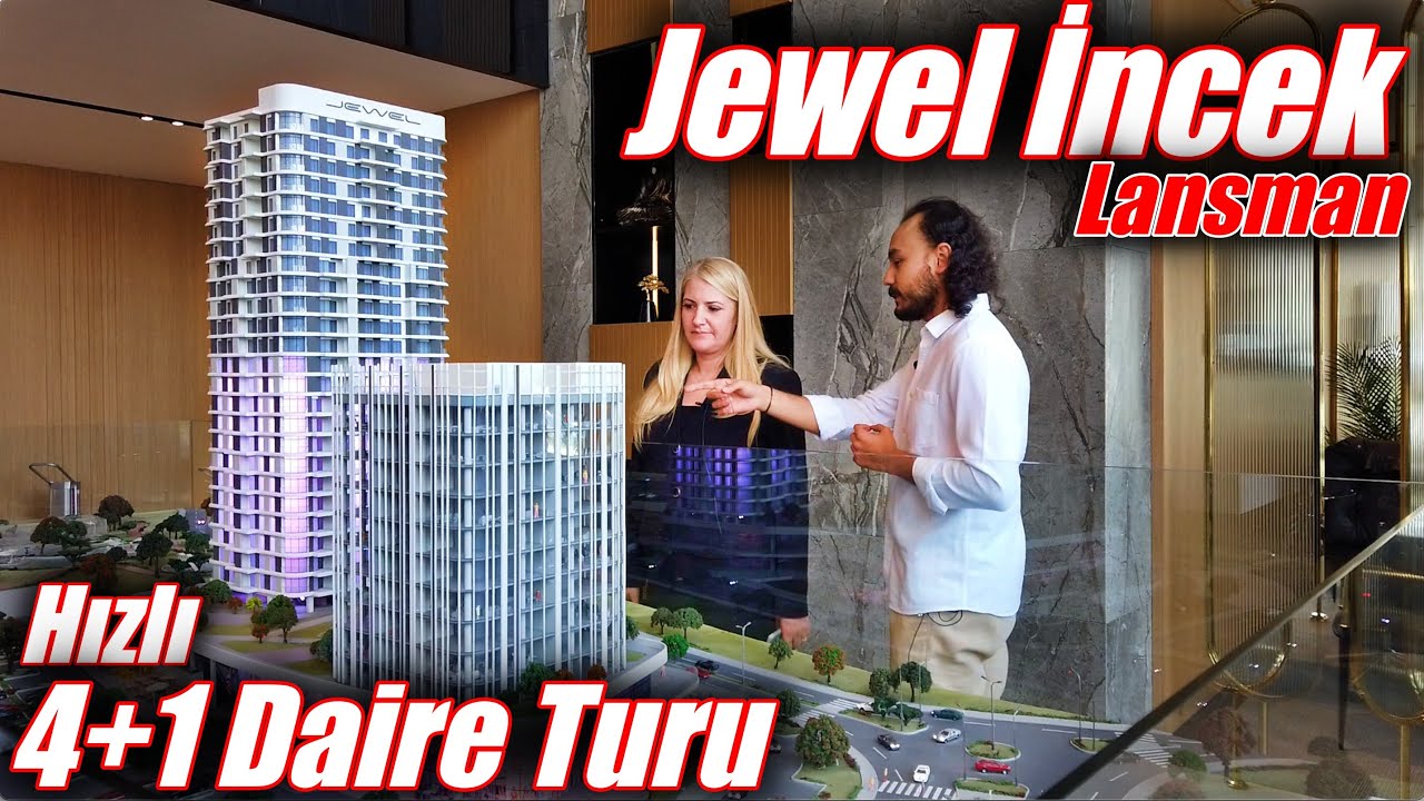 Ünsal Group JEWEL İNCEK Lansman Vlog / Hızlı 4+1 Örnek Daire Turu