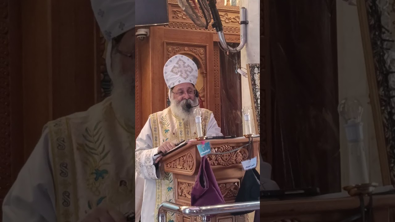 عظه للقس يوساب سمير كاهن كنيسة ماريوحنا المعمدان بمدينه نصر 