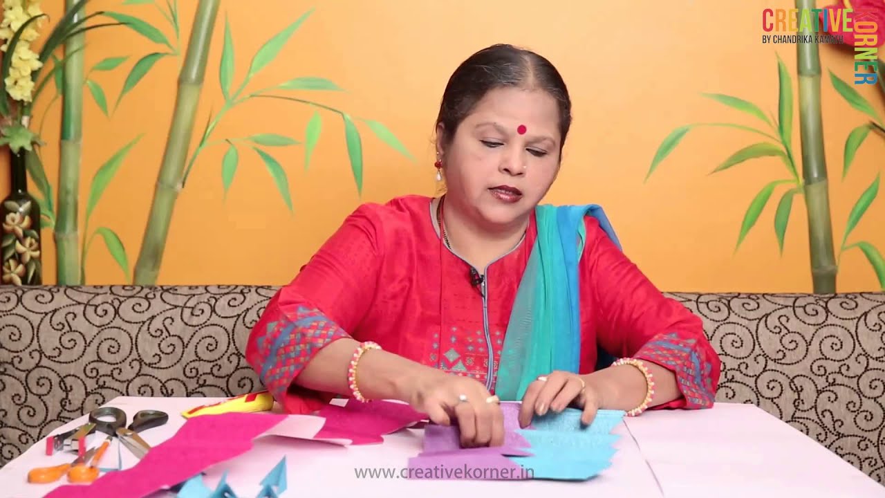 Eco-friendly Ganpati Decoration - Backdrop