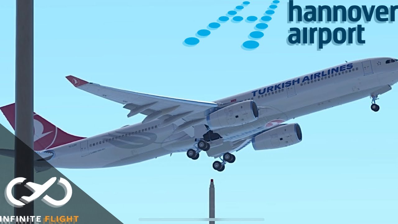 15 Minutes of Plane Spotting at Hannover International Airport | Infinite Flight