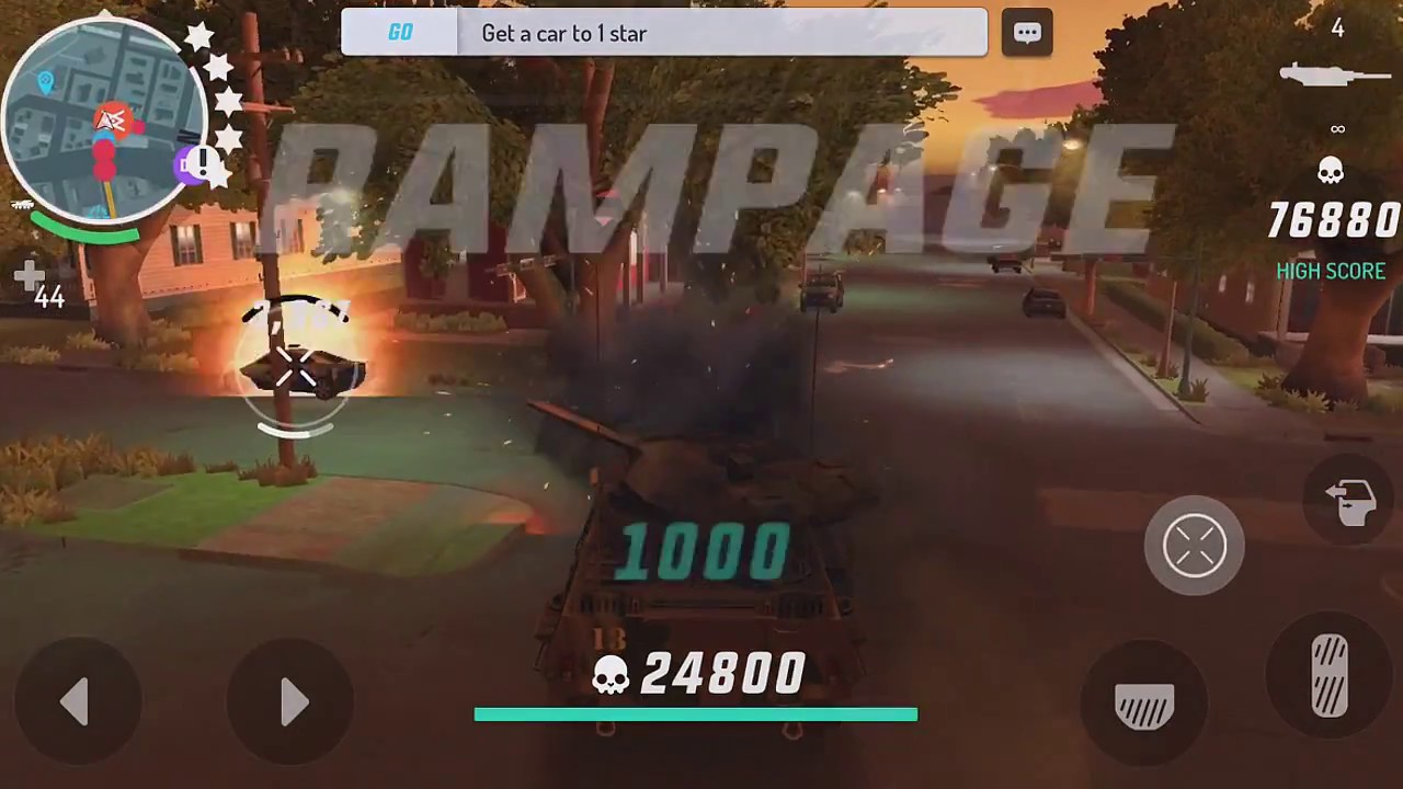 Gangstar New Orleans - Tank Rampage