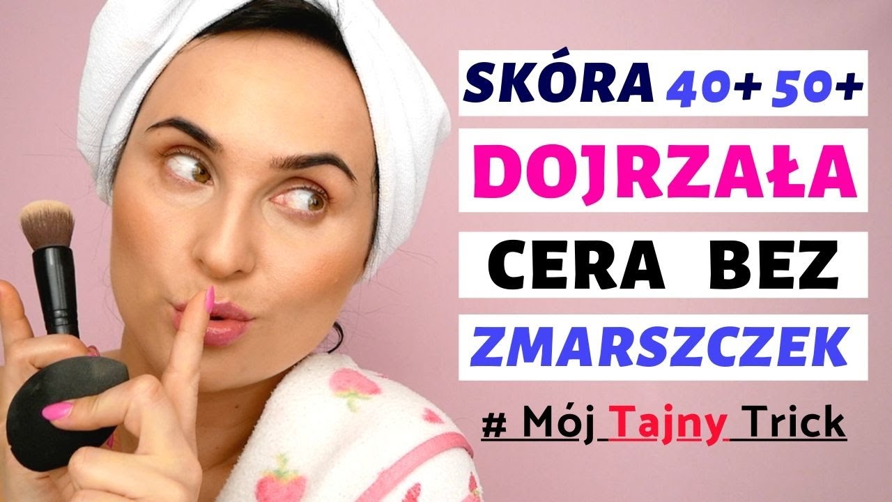 🤩🏆ODKRYCIE ROKU - GENIALNY TRICK DLA CER DOJRZAŁYCH  - MAKIJAŻ BEZ PODKREŚLENIA ZMARSZCZEK🤩