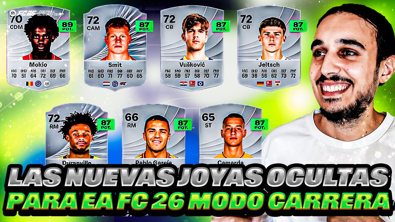 LAS NUEVAS JOYAS OCULTAS PARA EA FC 26 MODO CARRERA #eafc26 #fc26