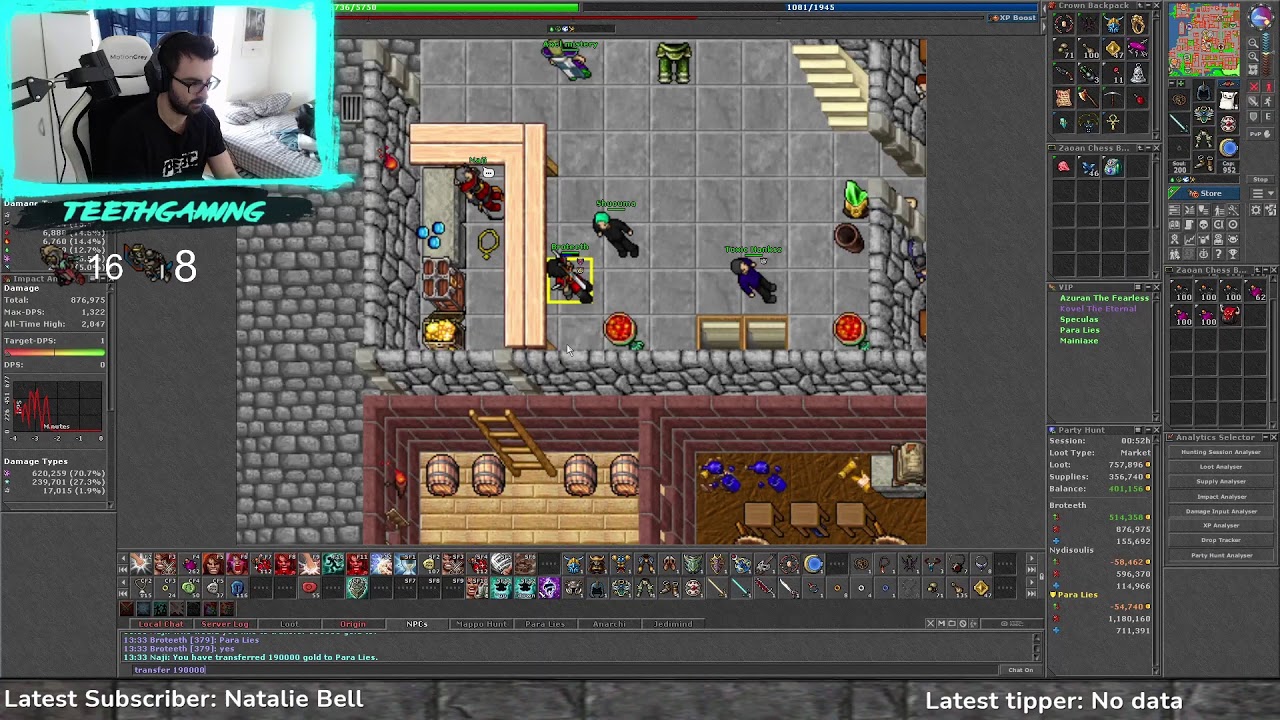 Tibia - Buried Cathedral 370+ EK (March 1st 2021, Stream)