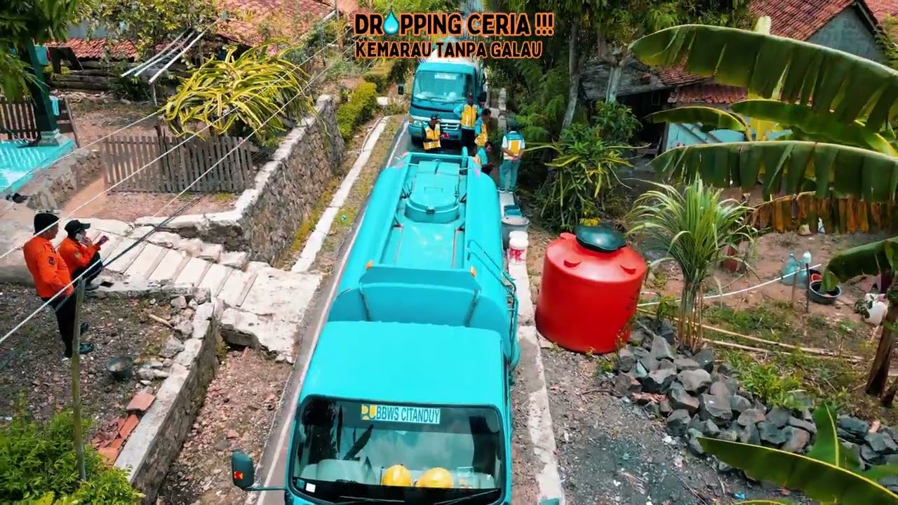Dropping Ceria BPBD - BBWS Citanduy Desa Besuki & Cingebul Kecamatan Lumbir