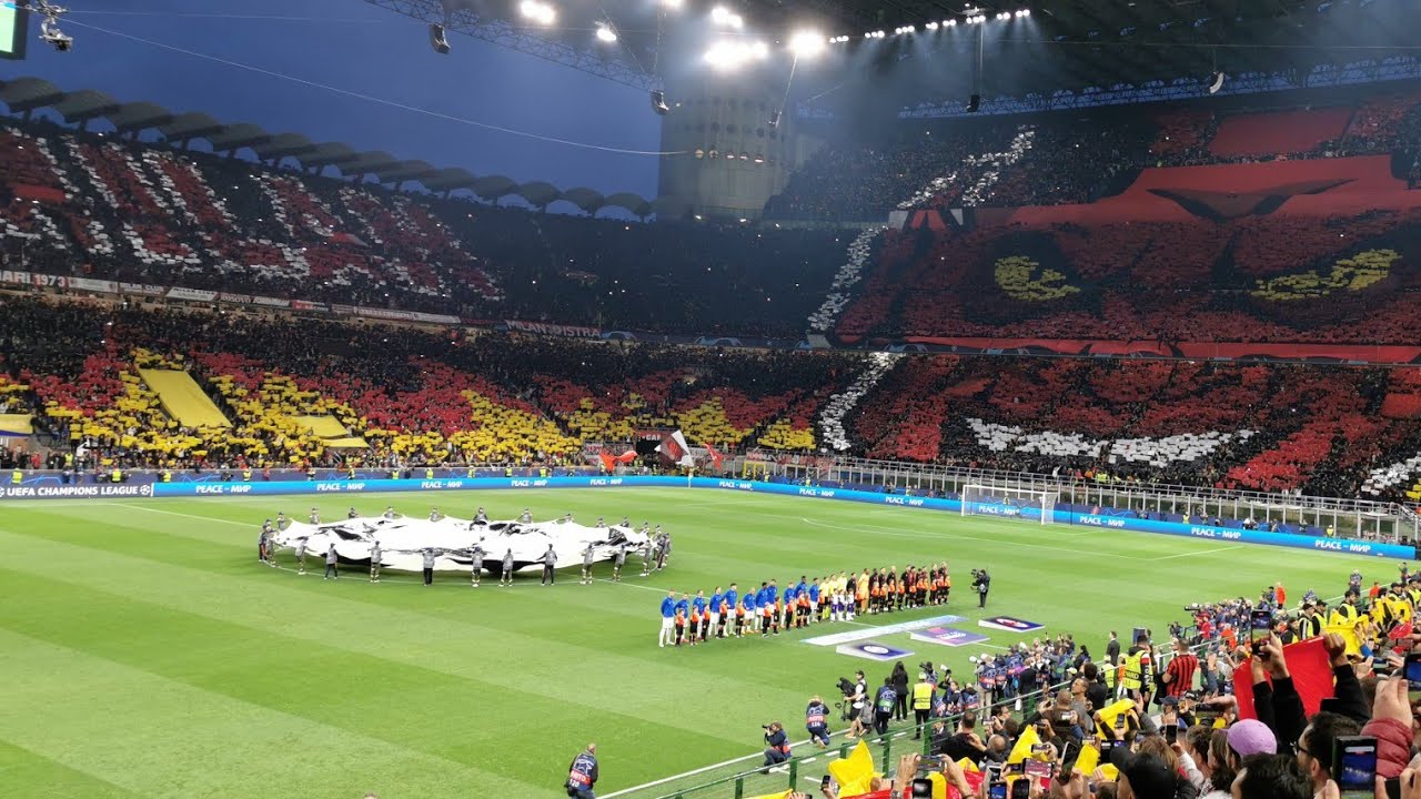 Milan vs. Inter | FAN HIGHLIGHTS | Champions League semi-final 2023 | CURVA SUD vs. CURVA NORD