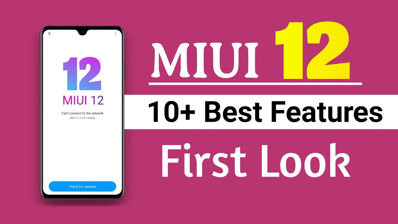 Miui 12 - First Look 10+ Best Features | Miui 12 Features | Miui 12 Top 10 Features | Miui 12 update