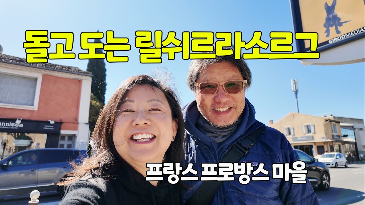 릴 쉬르 라 소르그 여행 (l'isle sur la Sorgue, France):  소르그강의 빠른 물쌀로 온 동네가 물레방아로 유명한 마을.