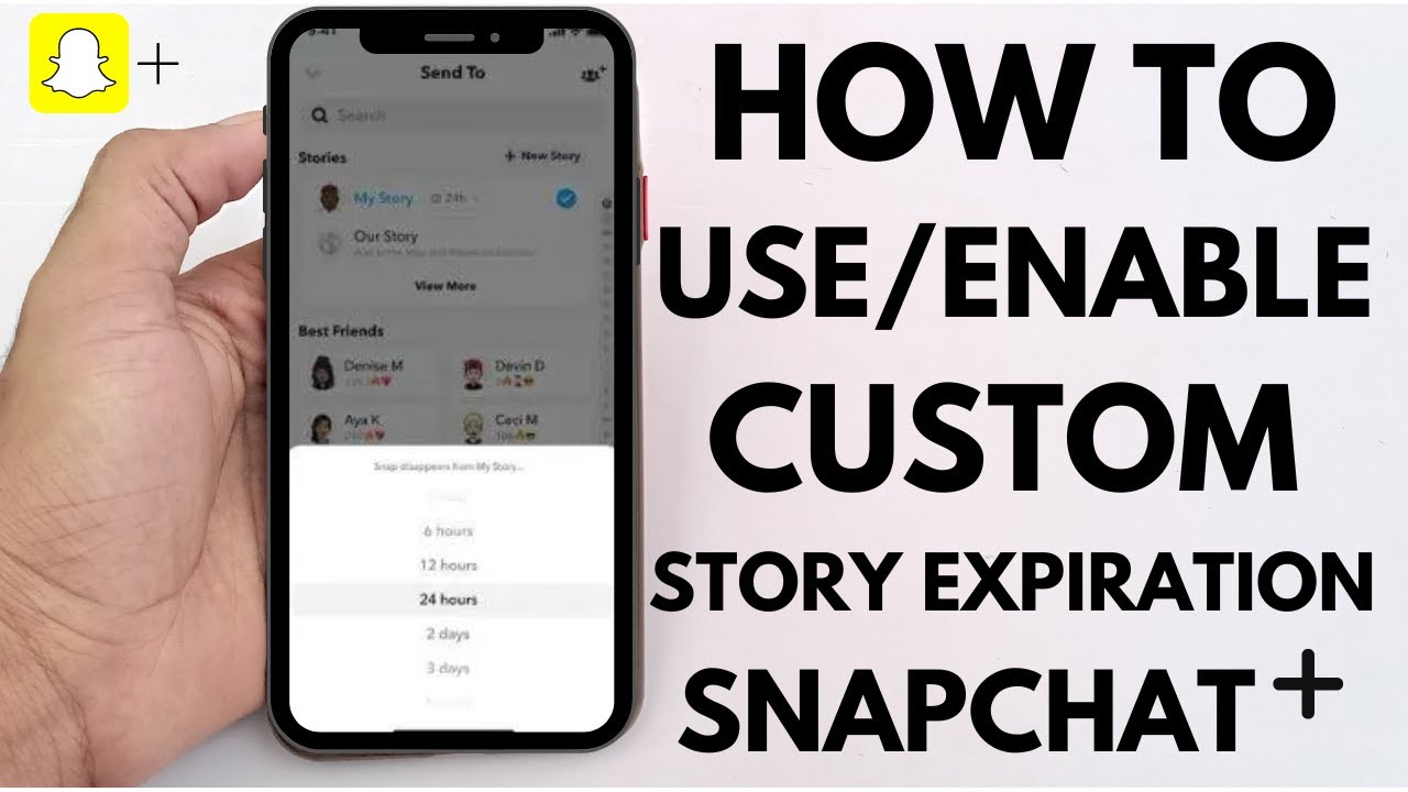 How to Use Story Expiration On Snapchat Plus | Snapchat Plus Story Expiration