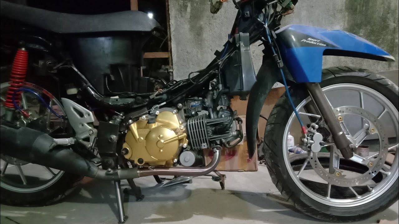 Pasang Peninggi 3cm Shock Depan Shogun sp 125 fl