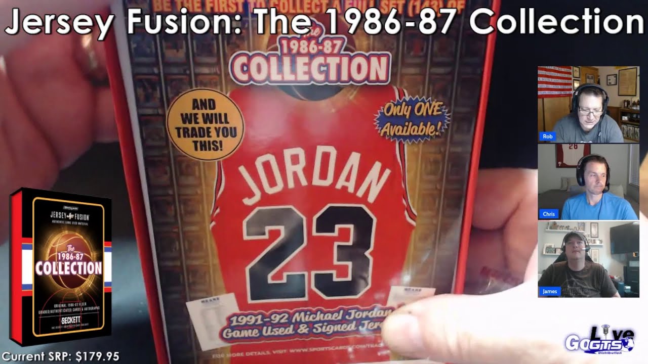 🌎World Debut Box Break🌎 | Jersey Fusion: The 1986-87 Collection