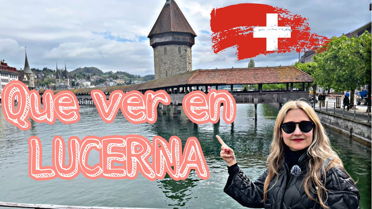 Que ver en LUCERNA uno de los pueblos más BONITOS de SUIZA 🇨🇭 #travelvlog #travel #viajes #suiza 