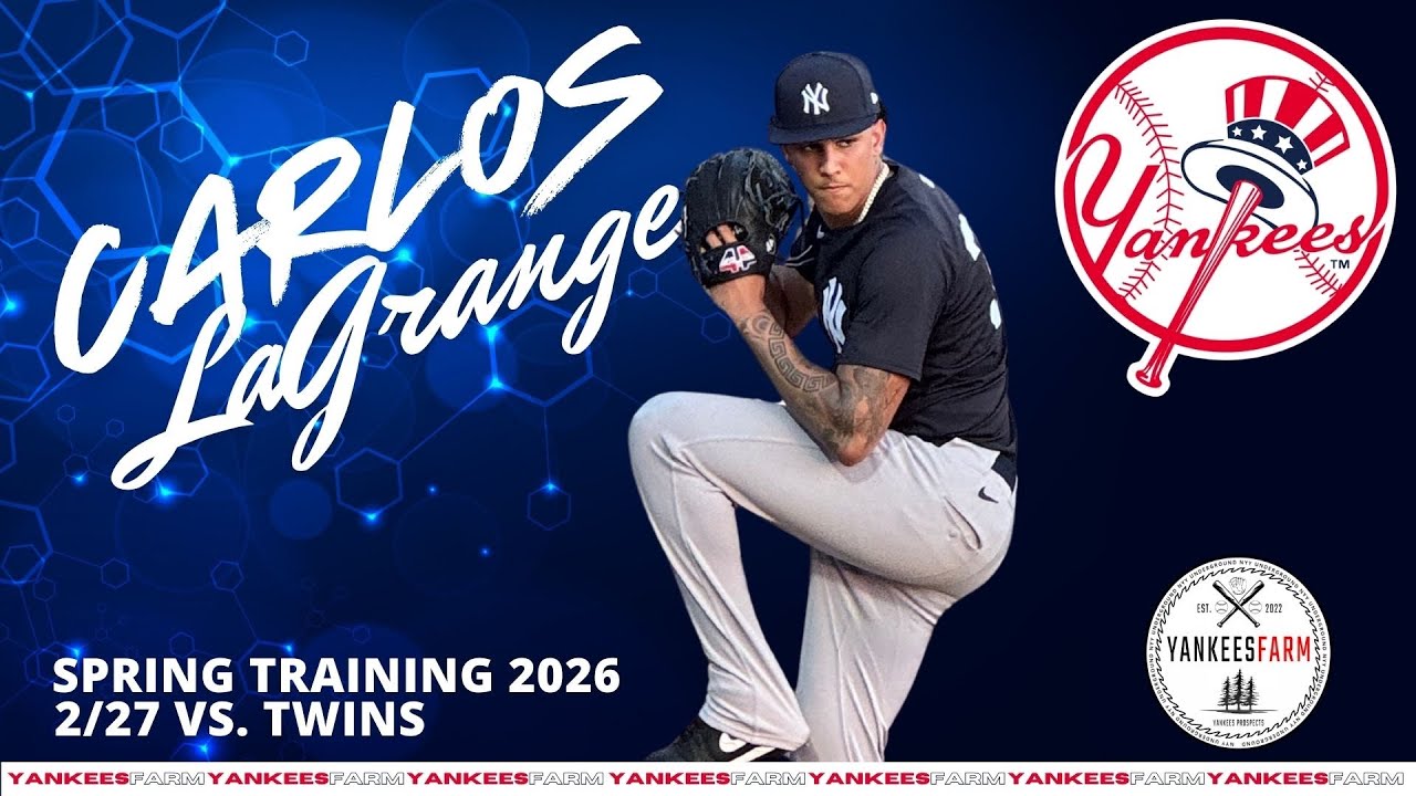Carlos Lagrange Vs. Twins 2/27/26 (ST 2026)