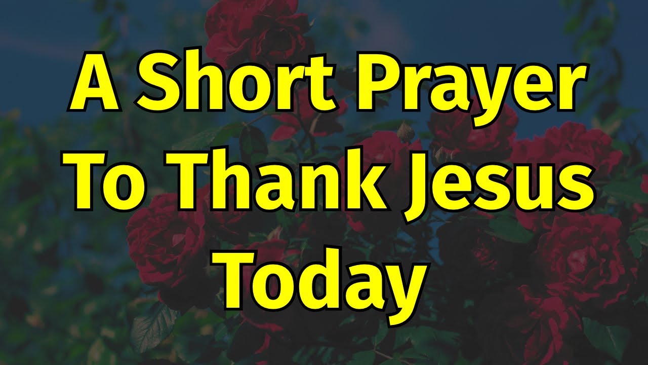 A Morning Prayer To Thank God For A New Day | Begin With Gratitude & Peace