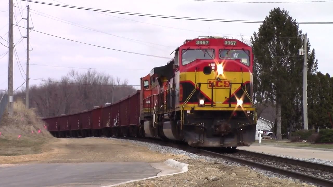 Rail & Sail! - Chasing A KCS MAC & D9 Combo on 3GPS + ARTCo. Towboat 