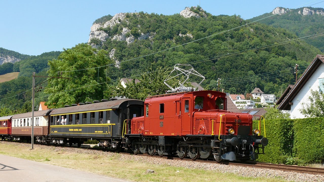 100 Jahre RSHB Ramsei-Sumiswald-Huttwil-Bahn + Einweihung des Seetal-Krokodils der OeBB