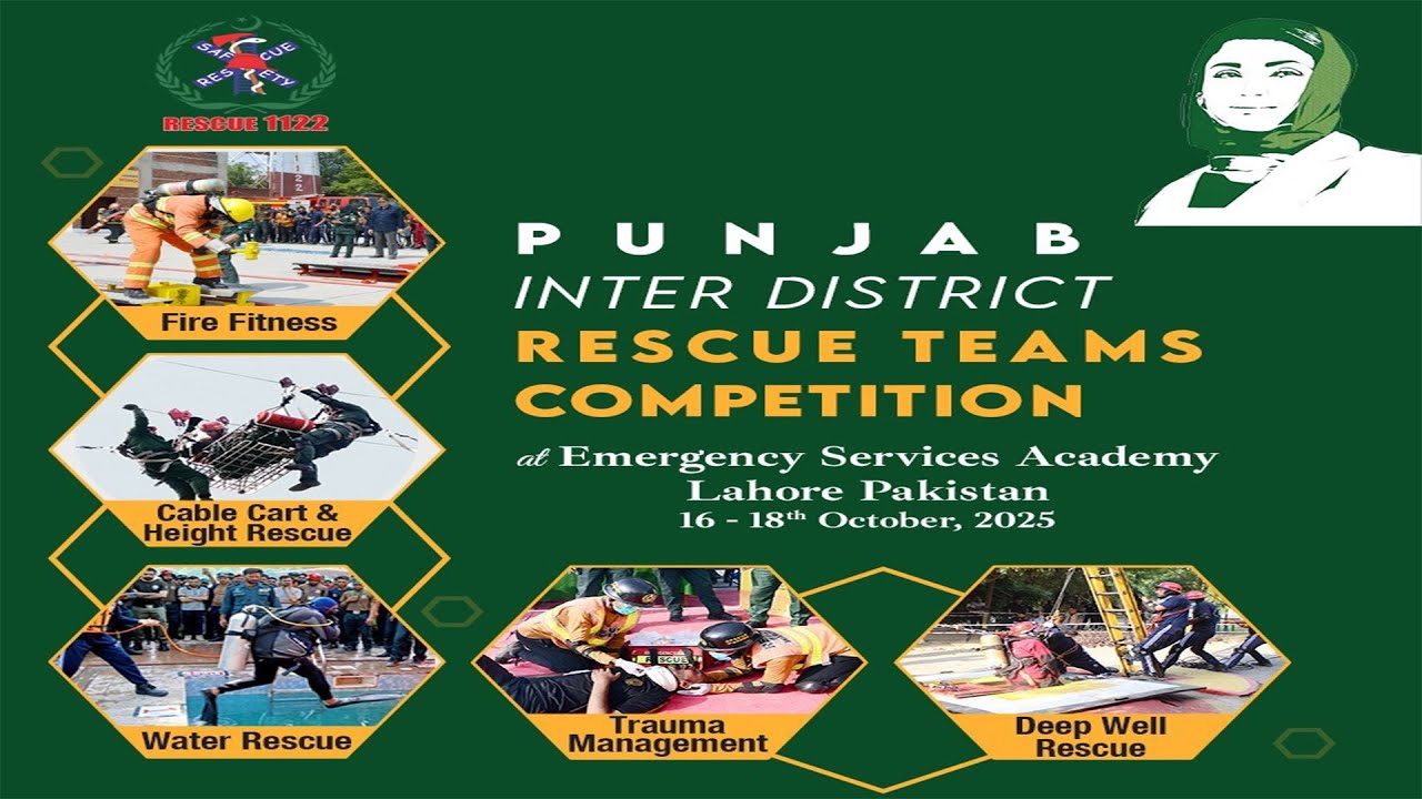 Live Stream All Punjab Rescue Challenge Team Pakpattan Rescue 1122