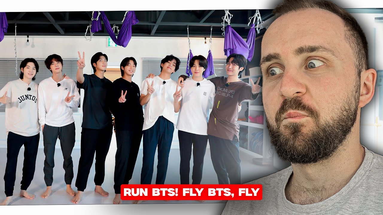 Run BTS! - Fly BTS Fly часть 1 // реакция на BTS Run
