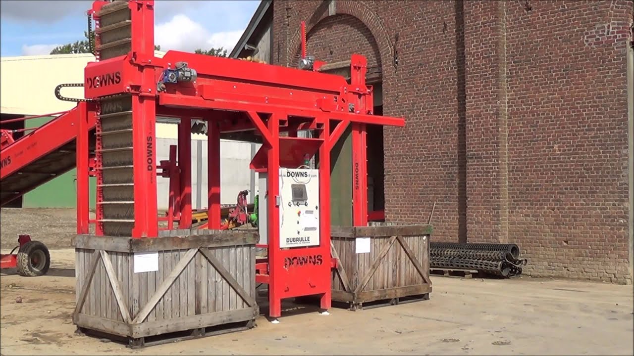 Remplisseur mixte pour caisses et big-bags de pommes de terre DOWNS