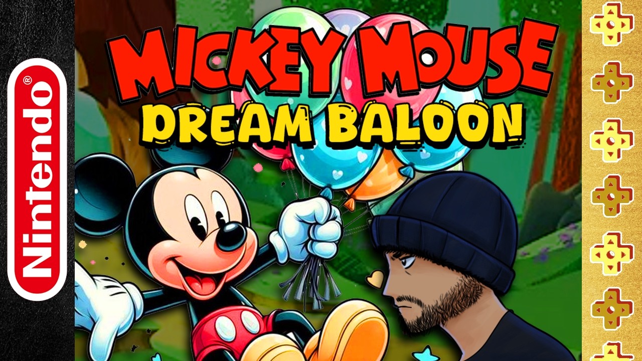 Zerando Jogos Comentado - Mickey Mouse : Dream Baloon (Nintendinho)