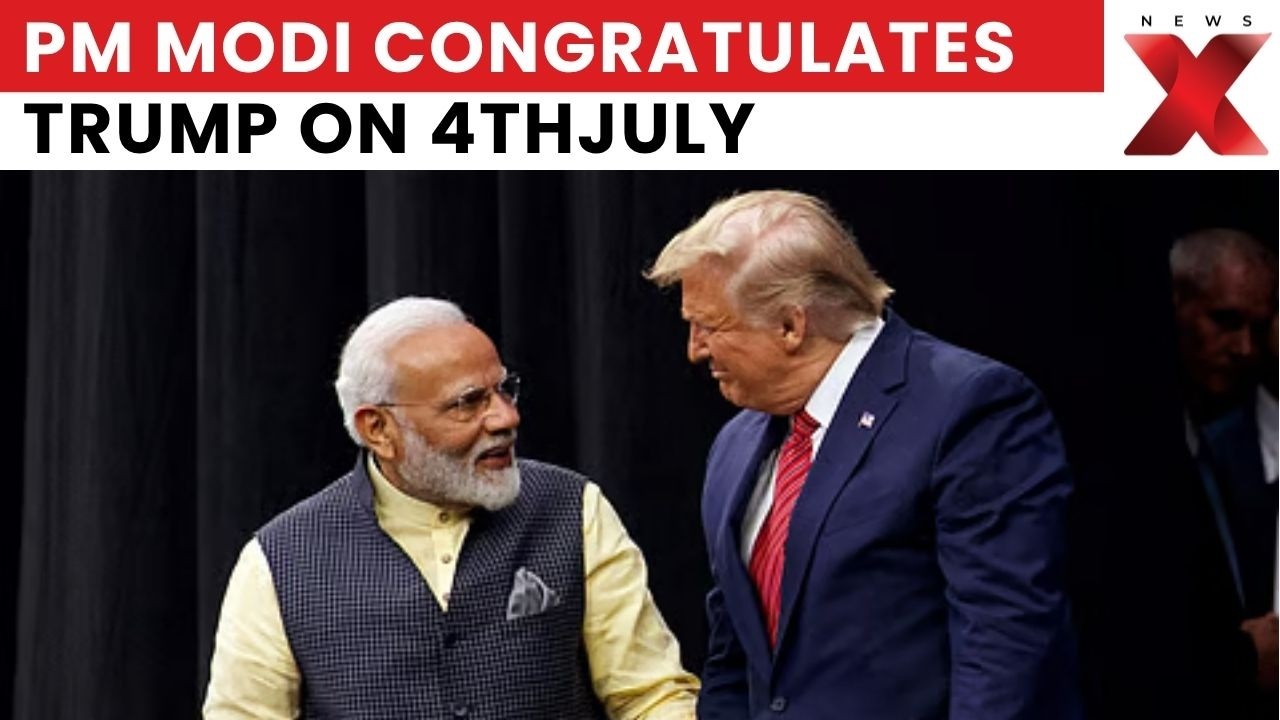 PM Modi Congratulates US President Donald Trump On Historic 250th Independence Day