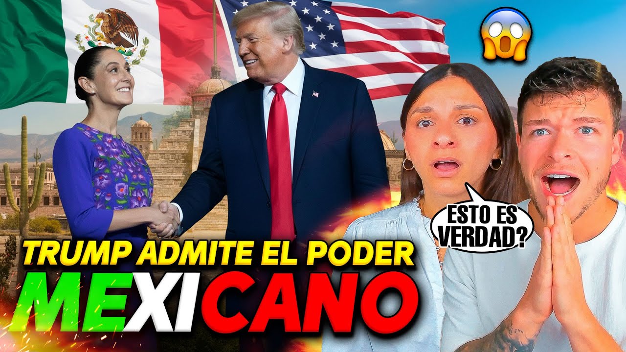 TRUMP RECONOCE EL PODER MEXICANO😱🇲🇽 *La prensa no puede creerlo* ¿Esto es verdad?