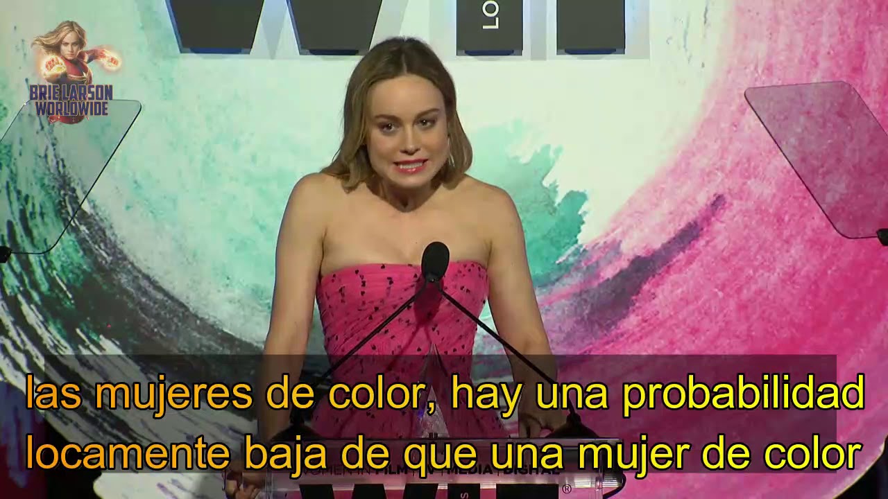 Brie Larson inclusion speech in the Crystal Awards (Subtitulado al espa&ntilde;ol)
