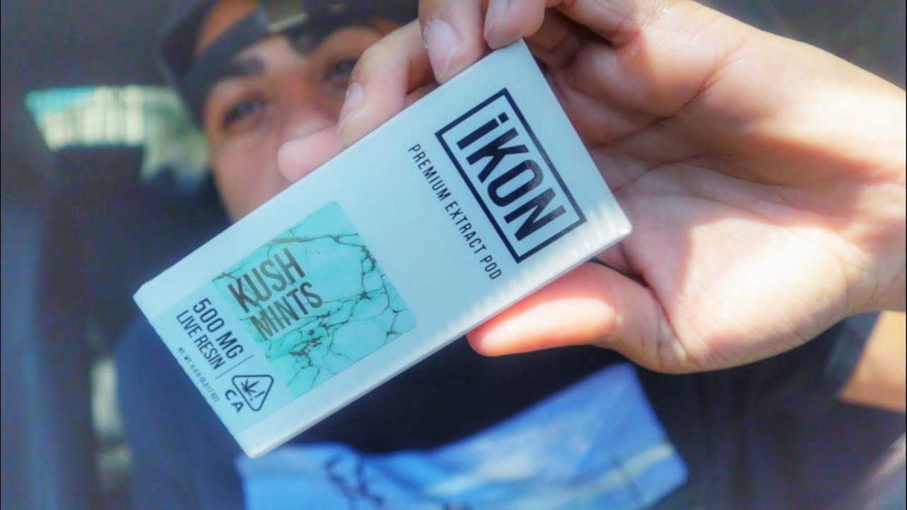 KUSH MINTS LIVE RESIN POD! (IKON!)