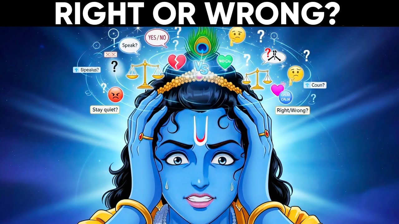 Right Or Wrong? | Krishna Reveals How To Know You're Making The Right Choice | The Krishna Teachings