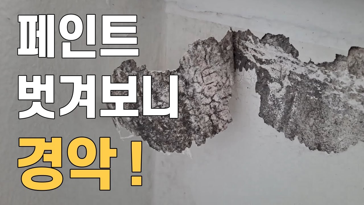 베란다 이보드 단열시공 및 항균페인트 도장시공 Veranda antimicrobial construction
