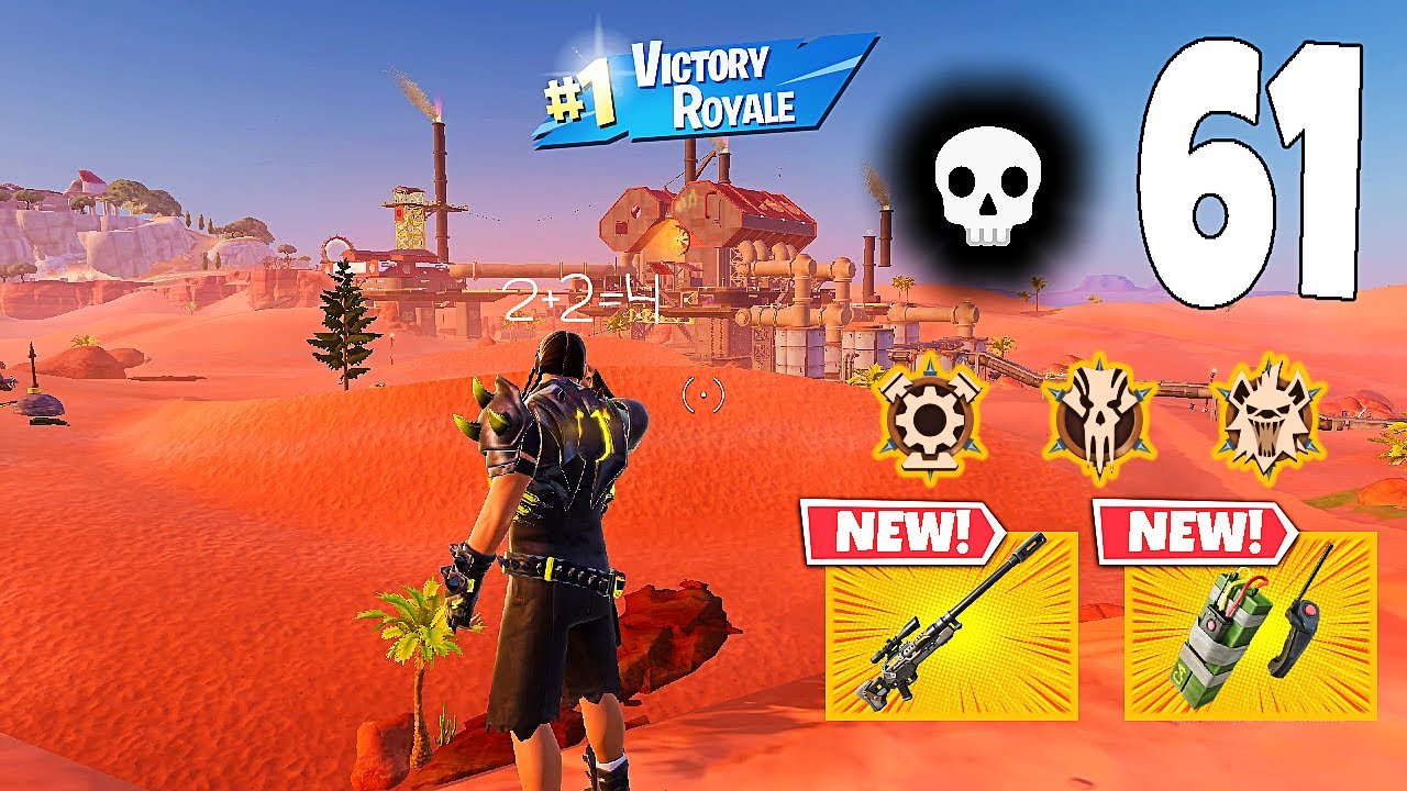 61 Elimination Solo Vs Squads 