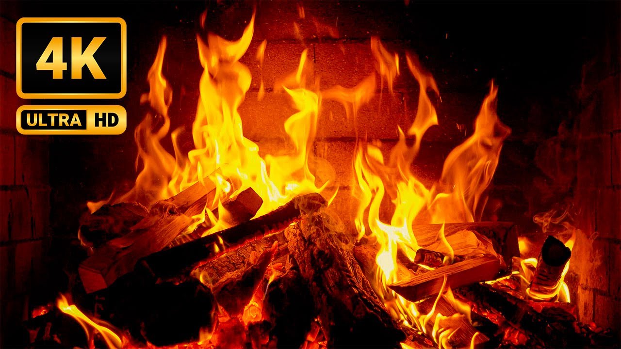 Jazz Lounge Music Fireplace 🔥 Cozy Night Vibes for Relaxation & Sleep