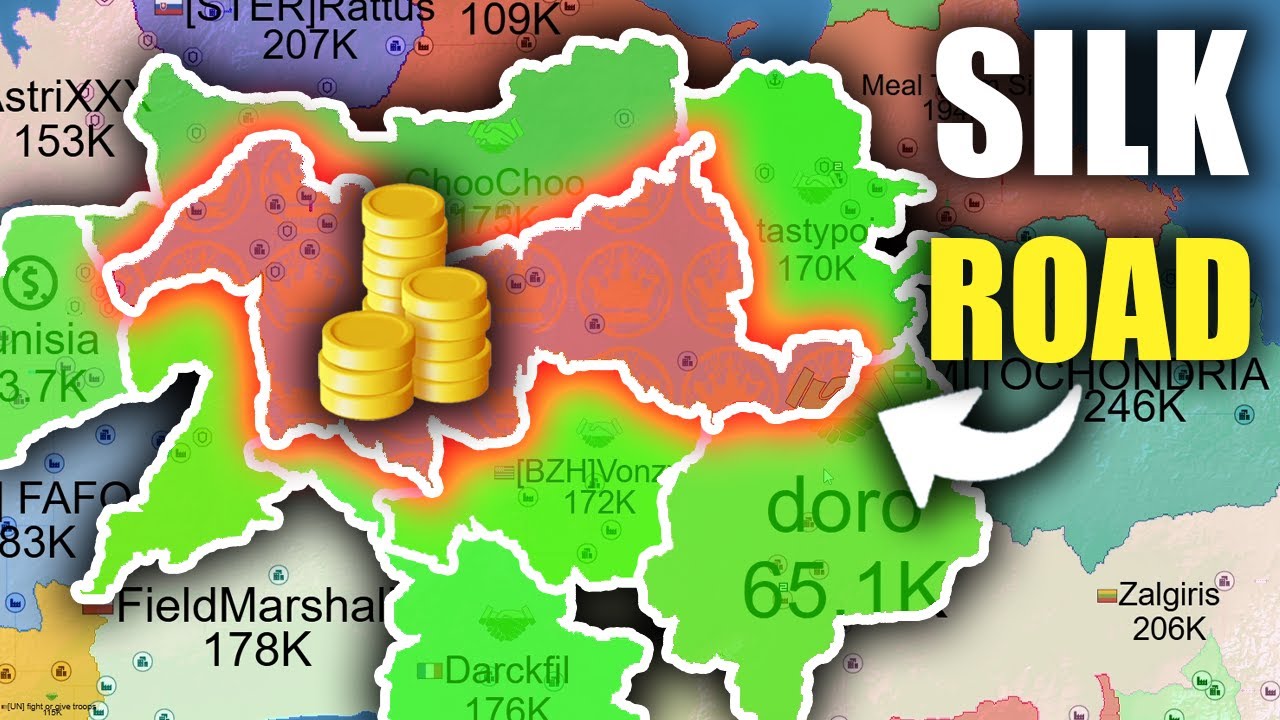 I became the KING of land trade! | OpenFront.io