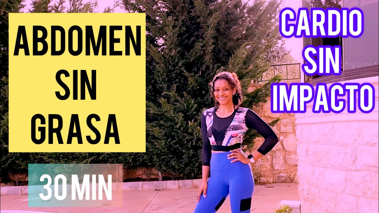 CARDIO ABDOMEN PARA QUEMAR GRASA Y REDUCIR CINTURA ISIN IMPACTO/De Pie /30 MIN #adelgazarencasa