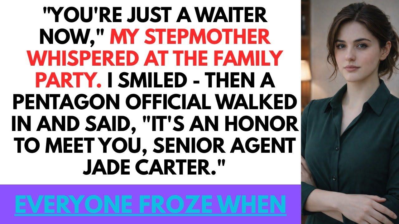 At the Family Party, They Made Me Serve Drinks — Then a Pentagon Official Called Me “Ma’am”