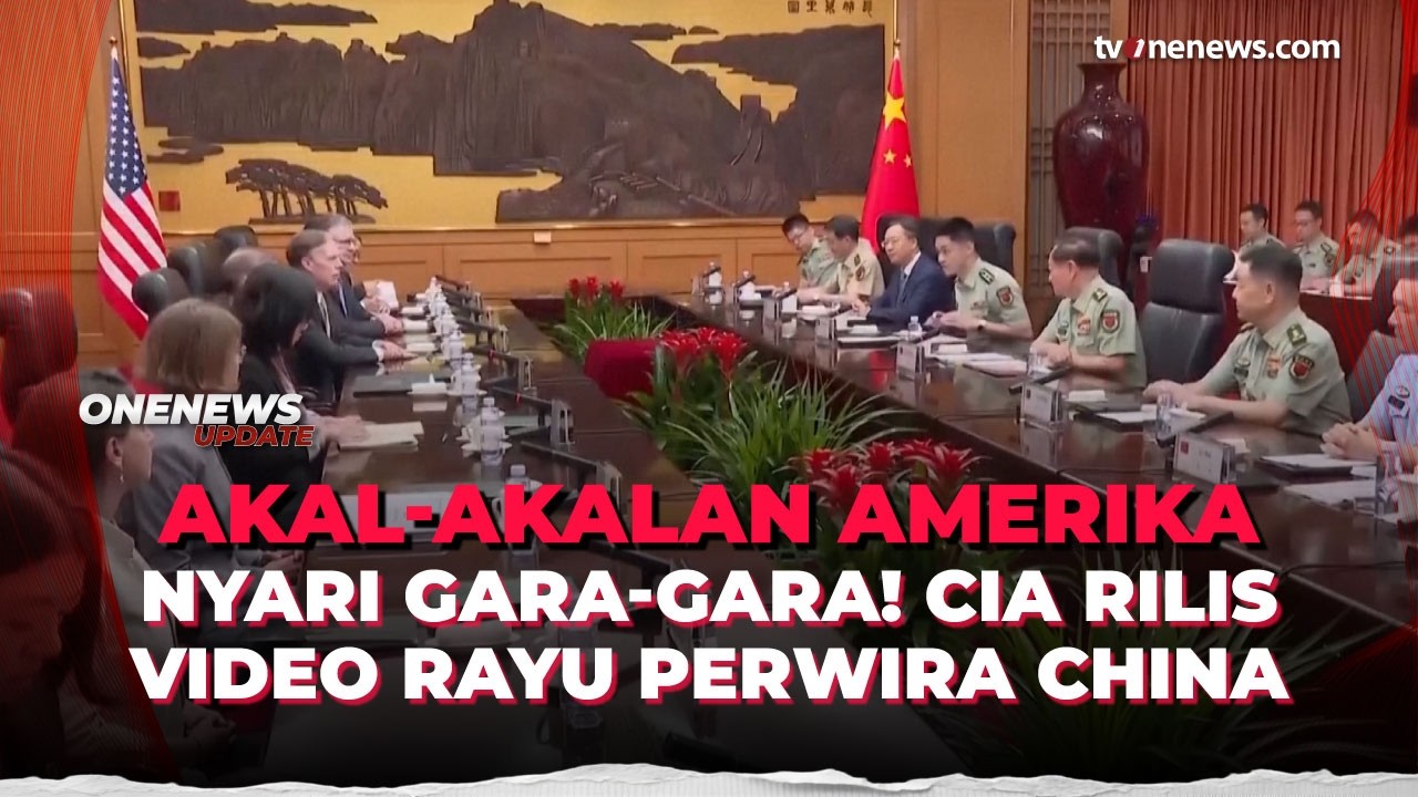 Nyari Gara-gara! CIA Rilis Video Rayu Perwira China jadi Informan | OneNews Update
