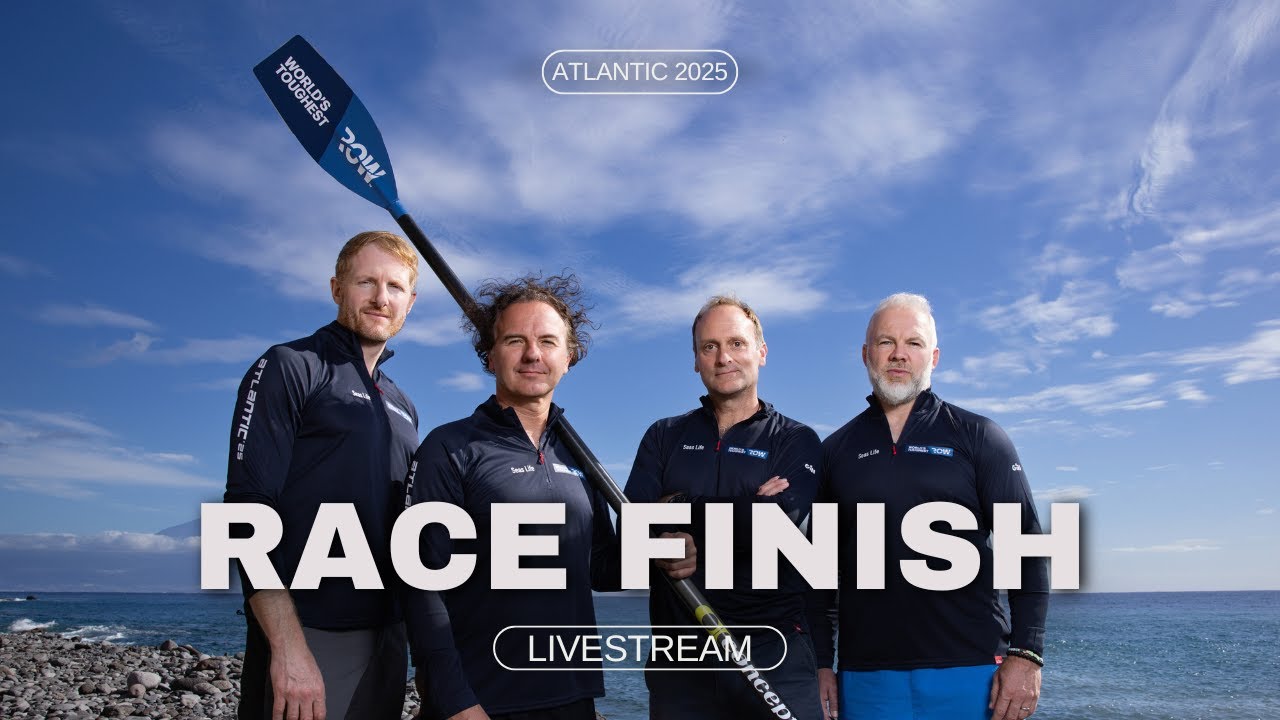 Race Finish Livestream | Seas Life 🇬🇧 | World's Toughest Row - ATLANTIC 2025