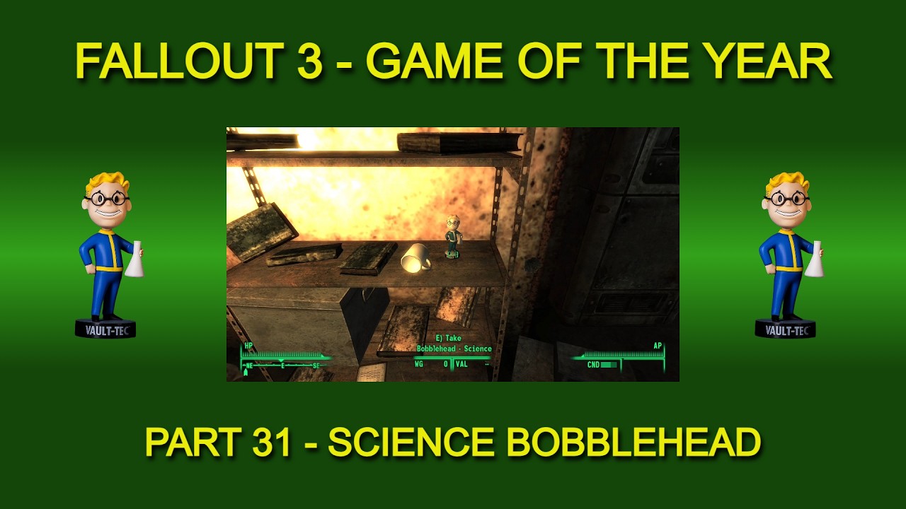 Fallout 3 Game of the Year Edition - Part 31 - Science Bobblehead