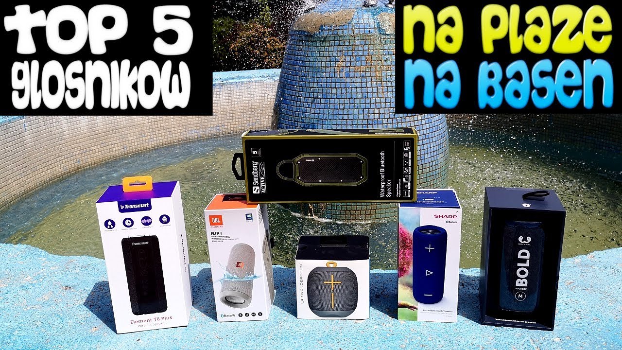 Jaki głośnik nad wodę / na plażę? TOP 5 wodoodpornych głośników do 350 zł!