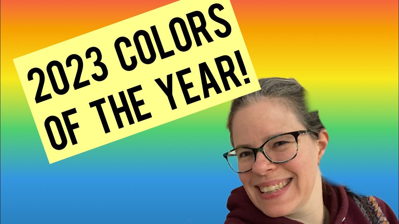 2023 Colors of the year! Color trends #yarnlover #colortrends #coloroftheyear #pantonecolor #yarn