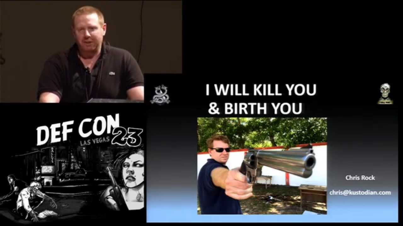 DEF CON 23 - Chris Rock - I Will Kill You
