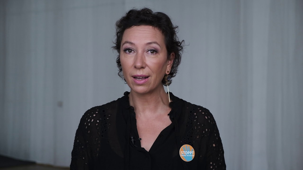 Aufruf von Ursula Strauss Schauspielerin und Orange the World Botschafterin (kurz)