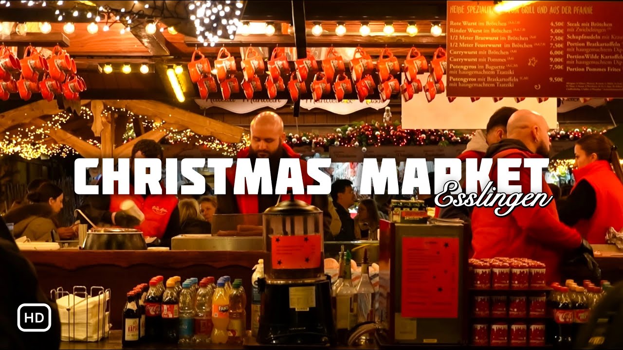 Esslingen Christmas Market Walk | Germany’s Most Magical Medieval Market!