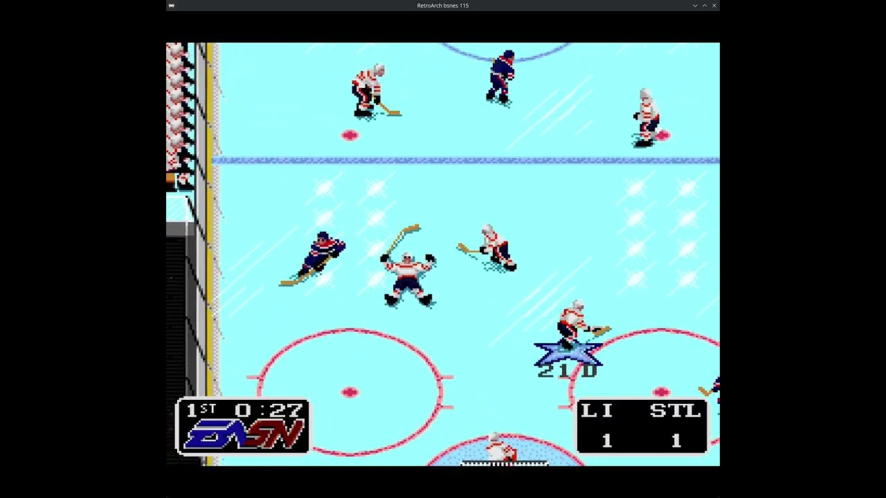 EA's NHL Series Goes To The SNES